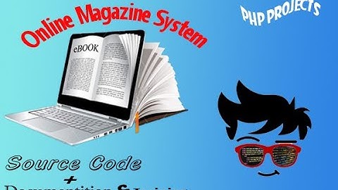 Online Magazine system | Php Project