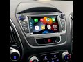 #carplay Hyundai IX35 Tucson Car Radio Screen Android Auto Multimedia Player Autoradio Head Unit DSP