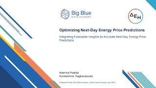 Full Optimizing Next-Day Energy Price Predictions | PPC x Big Blue Data Academy Update