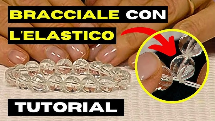 Bracciali fai da te Semplici con perline e letterine - Tendenze Estate 2021-  TUTORIAL 