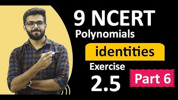 Class 9 Maths Polynomials Exercise 2.5 (6) | Class 9 Maths Polynomials | Well Academy PLUS