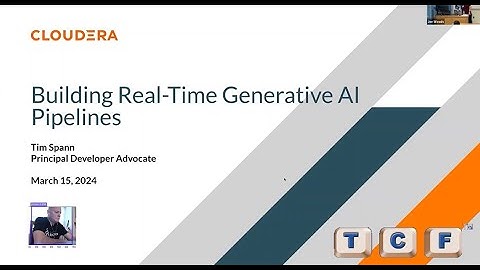 Building Real-Time Generative AI Pipelines - ITPC 2024