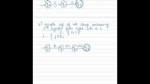 Non-Deterministic Finite Automata (NFA) - Examples
