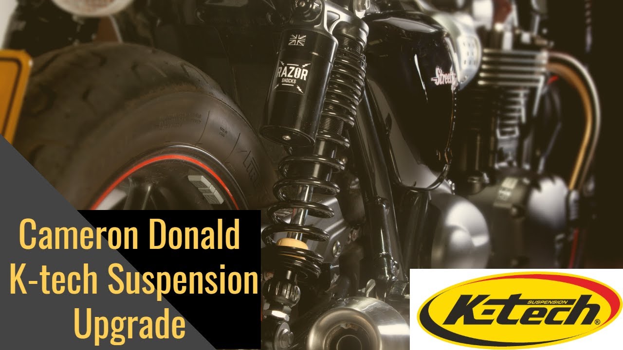 Cameron Donald Harley Suspension Upgrade Part 2 YouTube