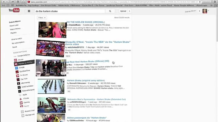 (TRY IT YOURSELF) Make Youtube.com "Do The Harlem Shake"!!!