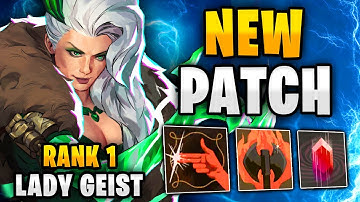NEW PATCH: Rank-1 Completely DOMINATES Eternus Lobby with Lady Geist (17 kills Rampage)