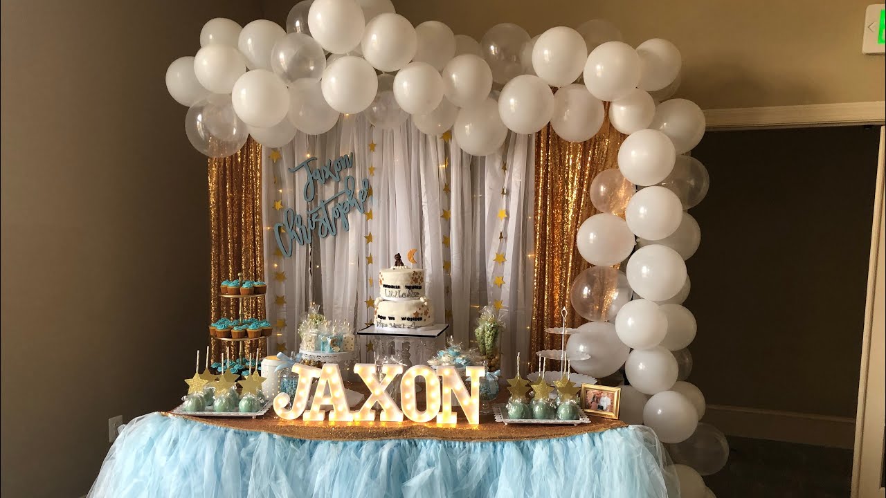 twinkle baby shower theme