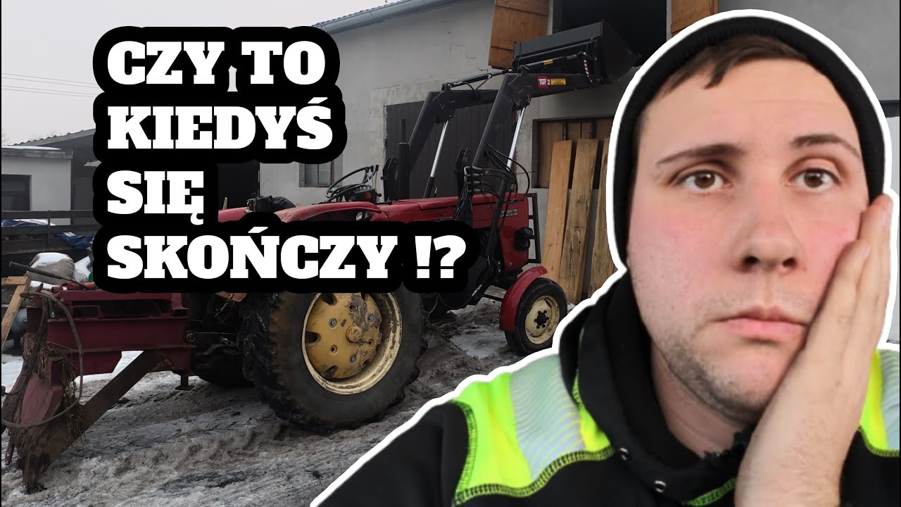 PRZĄDKI NA GOSPODARSTWIE/URSUS C 360 Z TUREM/PIERWSZY FILM NA YT ( Nauka pracy z kamerą i montażu)