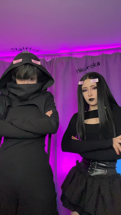 @mikuroka #cosplay #enderman #minecraft #minecraftcosplay #femboy