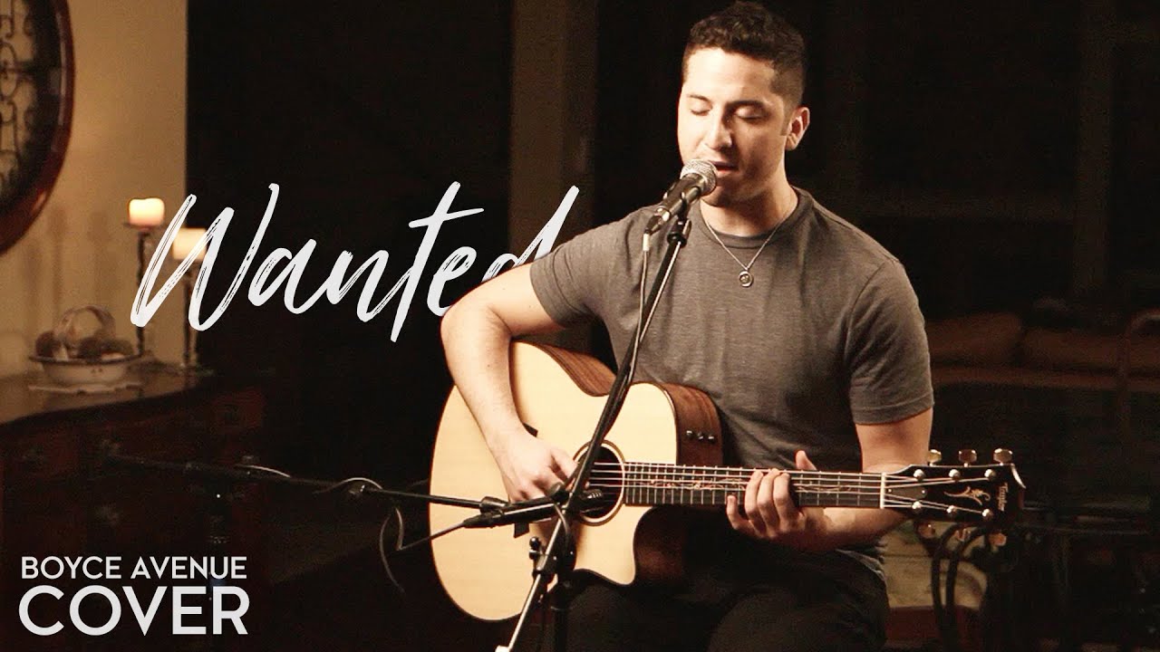 Wanted - Hunter Hayes (Boyce Avenue acoustic cover) on Spotify & Apple