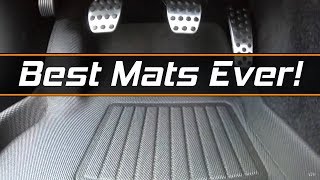 All weather Mats 3dmaxpider  Carbon Fiber pattern Kagu rubber for Dodge Challenger