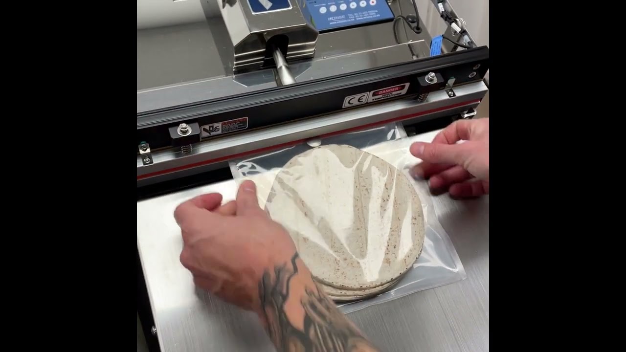 Tortilla Packaging Snorkel Vacuum Packer with Gas Flush Vacpack NZ