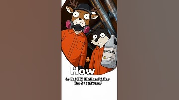 How to Make BioDiesel in a Post-Apocalyptic World #shorts #science