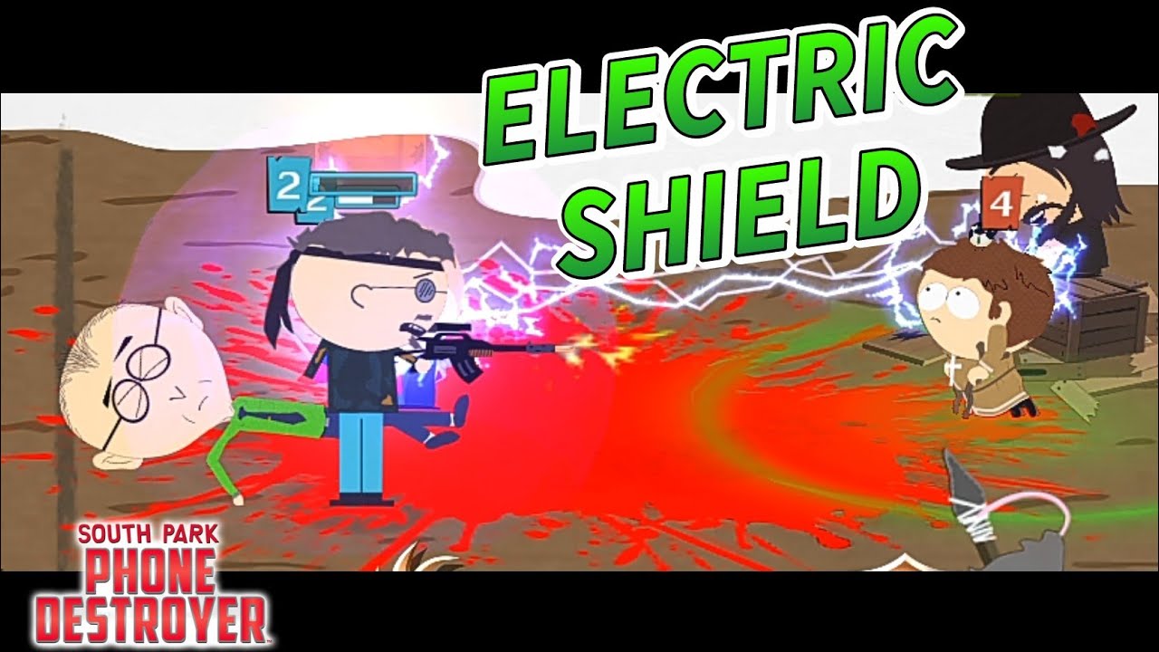 ELECTRIC SHIELD Challenge | South Park Phone Destroyer