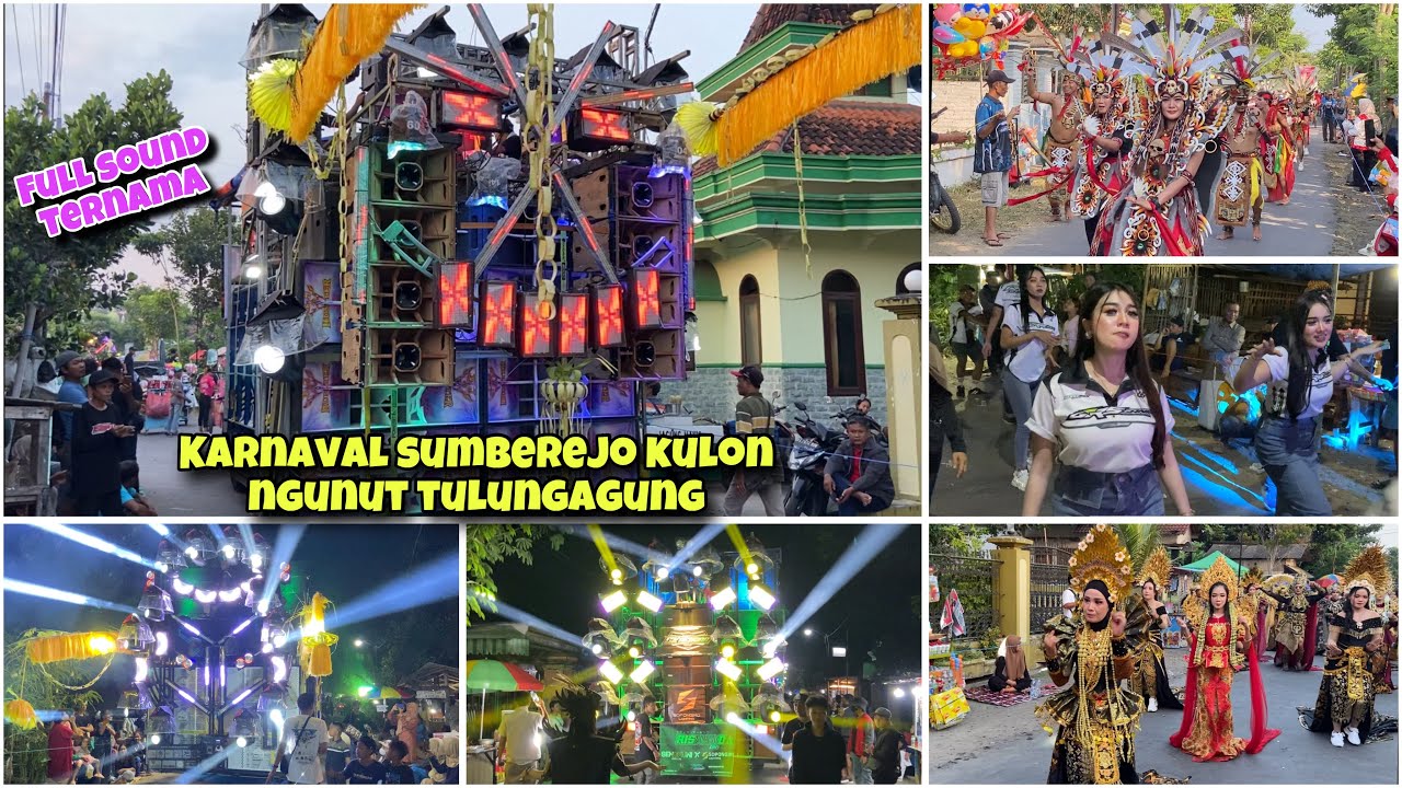 KARNAVAL DESA SUMBEREJO KULON NGUNUT TULUNGAGUNG