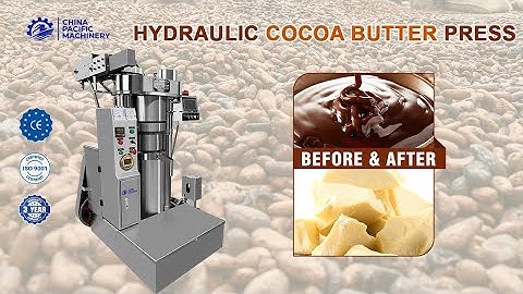 Cocoa Butter Press Machine|Hydraulic Extraction Machine|Oil Press|Oil Expeller|Cocoa Liquor Press