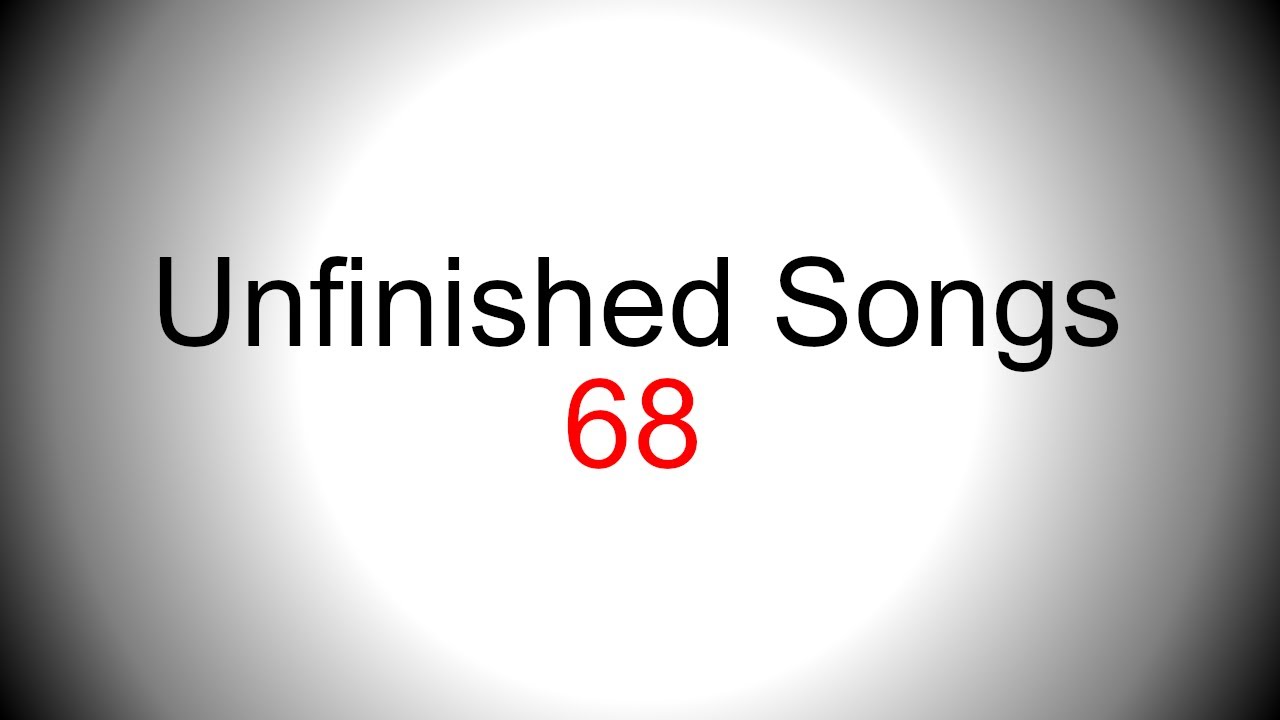 Challenging contemplative electric guitar singing backing track - Unfinished song No.68