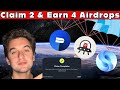 Claim 3 new airdrops  earn 3 new airdrops  complete guide