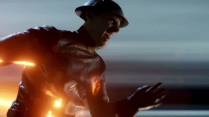Jay Garrick / The Flash (Teddy Sears) Saves People From A Collapsing Building