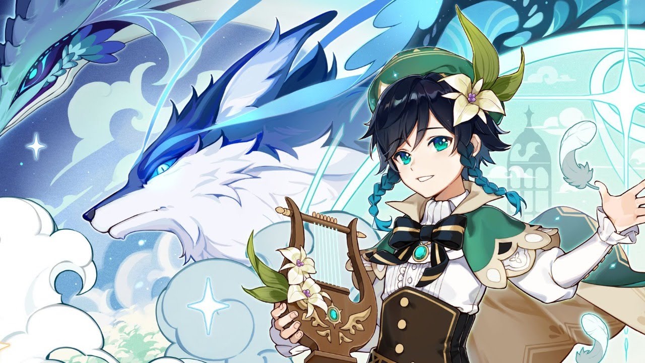 Картинки венти из геншина