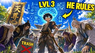 When A MODERN GENIUS Reincarnates As A LEVEL 3 TRASH And Rules The STRONGEST CLAN!
