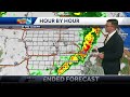 Iowa weather: Showers and thunderstorms today