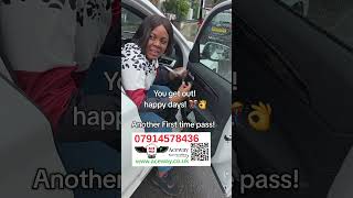 Another First time driving test pass in Shirley test centre, Birmingham by Joyce 🎊👌