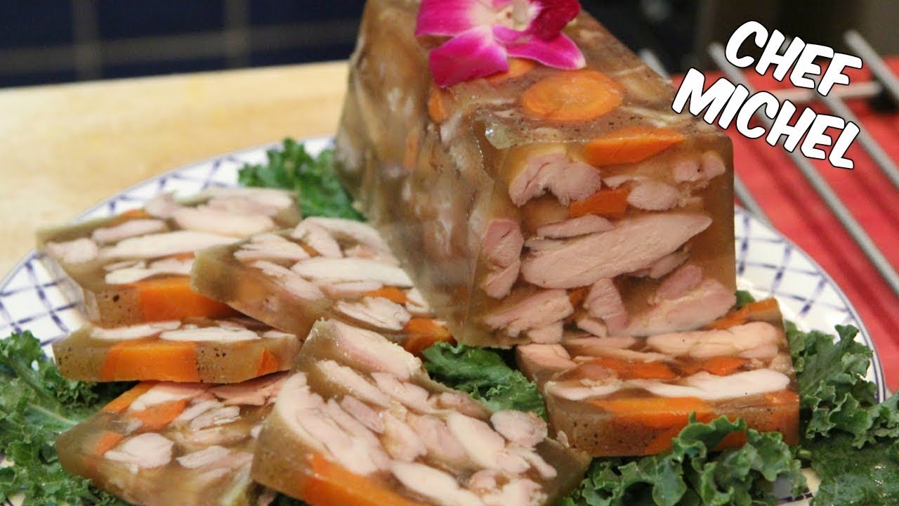 Terrine De Poulet En Gelee Youtube