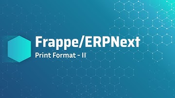 Print Format - II