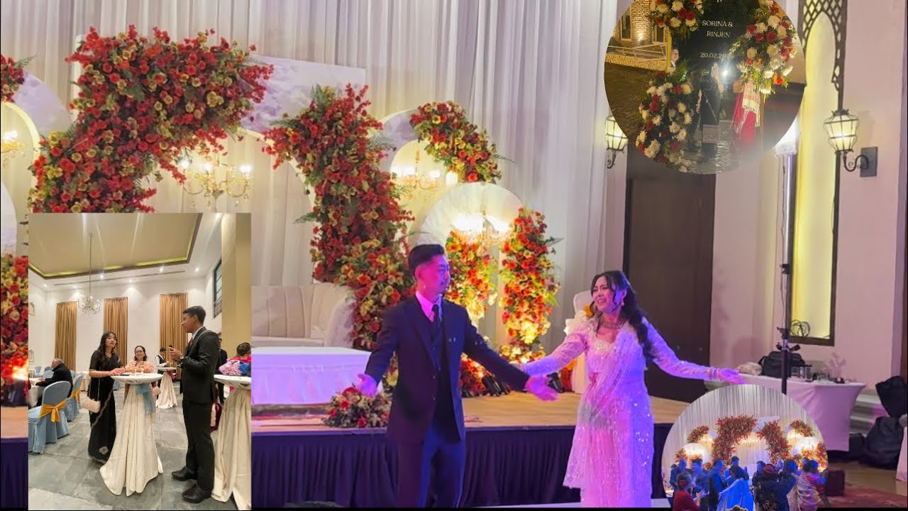 RECEPTION PARTY 🎉 UNCLE AUNT 👩‍❤️‍👨