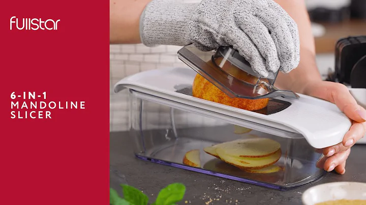 Fullstar 6-in-1 Mandoline Slicer | Step-by-Step Instructions | How to use