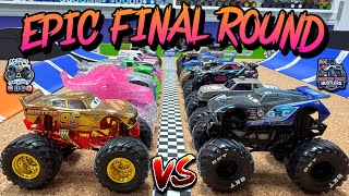 Toy Diecast MonsterJam Racing Tournament | 2nd Annual Australia Custom Monster truck Race THE FINAL