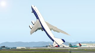 Boeing 747 Crazy Vertical Take Off | X-Plane 11