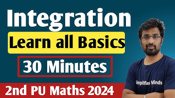 Basics of Integration | Integration | 2nd PUC Mathematics Exam 2024