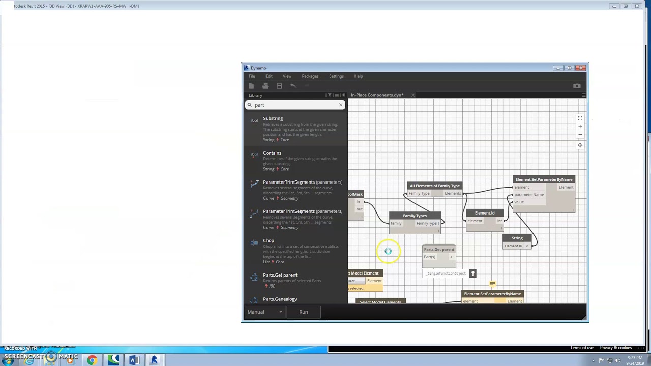 Register the Model Element ID