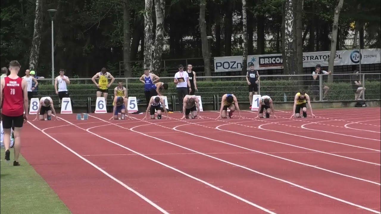 Rekord świata W Biegu Na 100m 100m M bieg 3 - Poznań 20220507 - YouTube