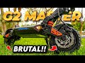 Es brutal  kukirin g2 master con 2x motores x1000w 