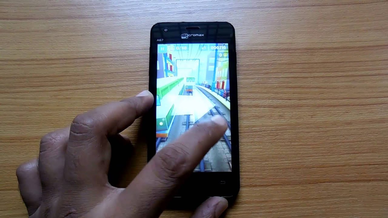 micromax a67 mobile game