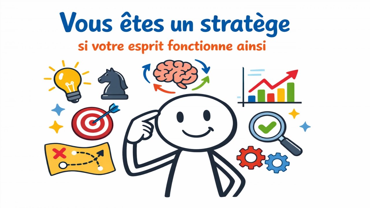 Vous êtes un « stratège » si votre esprit fonctionne ainsi