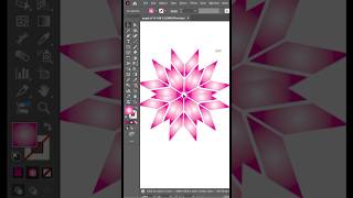Easy Geometric Flower Design in Adobe Illustrator (Beginner Friendly)✨