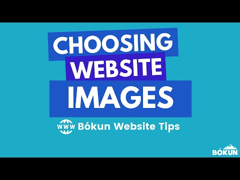 Bókun Website Tips - Choosing website images