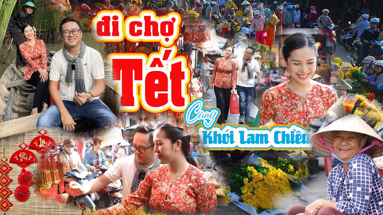  CÙNG EM KHÓI LAM CHIỀU ĐI CHỢ MỎ CÀY MUA ĐỒ NẤU MÂM CƠM RƯỚC ÔNG BÀ NGÀY 29 TẾT | Miền Tây Phố