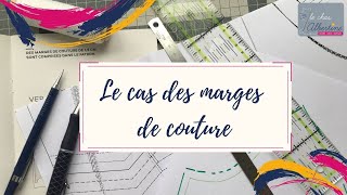 Tracer : les marges de coutures avec une mini équerre graduée. - C'sur  Mesure