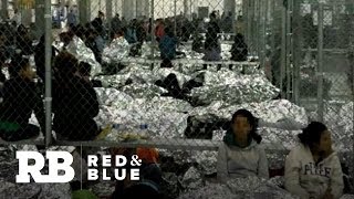 New pictures released from inside overcrowded Border Patrol facilities