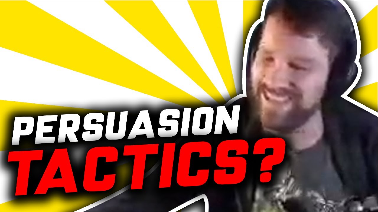 Dissecting Persuasion Tactics - Destiny Discusses