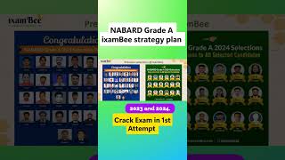 NABARD Grade A Crack Exam in 1st Attempt Tips By ixamBee IT #competitiveexams #examstrategy