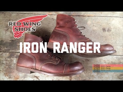 Review: Red Wing Iron Ranger 6" Heritage Boots #8111 USA Made "Emblem of New Heritage Boots"