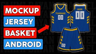Bikin jersey basket di HP | Basketball mock up jersey android‼️ screenshot 2