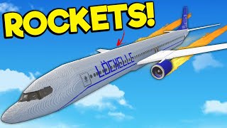 I Put POWERFUL Rockets on a Plane & Made it CRASH! (Teardown Mods)