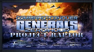 ИГРАЮ С ПОДПИСЧИКАМИ В ГЕНЕРАЛЫ, РАНДОМ 10К, GENERALS ZERO HOUR PROJECT RAPTOR WAR COMMANDERS 9.1.22